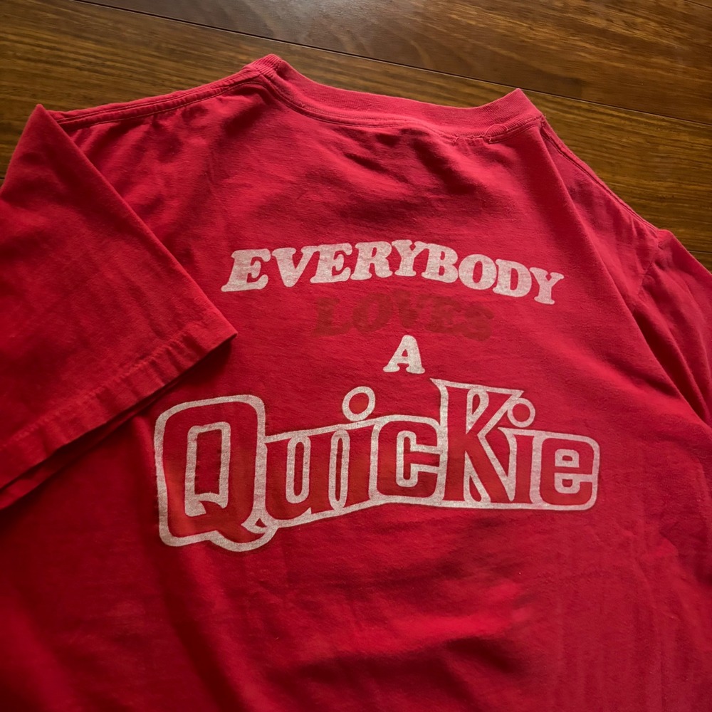 Vintage Single Stitch Abercrombie & Fitch Quickie Humor Comedy Style Graphic Tee